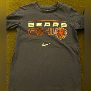 Navy blue Nike kids Chicago Bears tshirt